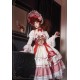 Hinana Queena Alice In Dreamland Tea Party Top and Skirt Sets(Reservation/4 Colours/Full Payment Without Shipping)